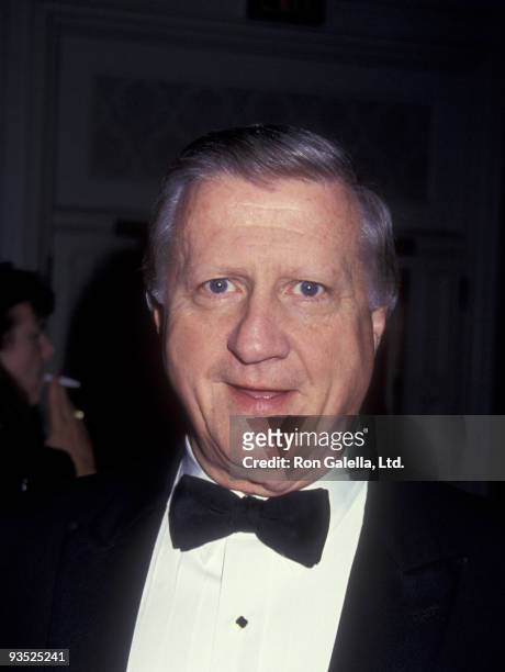 Businessman George Steinbrenner attends 30th Anniversary Gala Saluting Monsignor William O'Brien on May 4, 1993 at the Plaza Hotel in New York City.