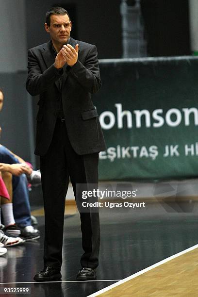 Michael Koch, Head Coach of Telecom Baskets Bonn during the Eurocup Basketball Regular Season Game Day 2 between Besiktas Cola Turka and Telekom...