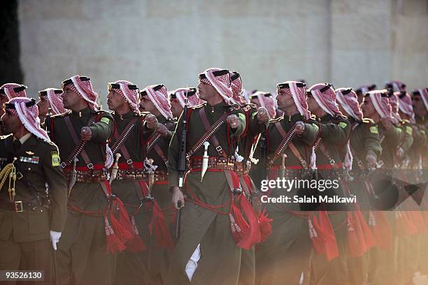 Military parade shall welcome Turkish President Abdullah Gul and his wife Hayrunnisa Gul who are received by Jordan's King Abdullah and his wife...