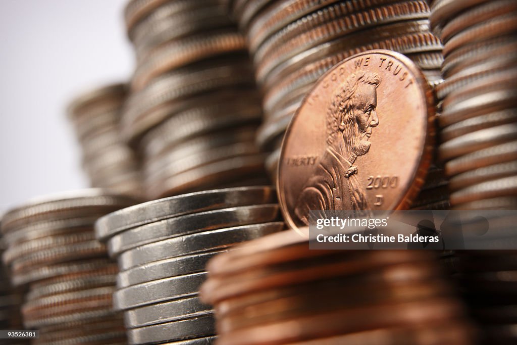 Stacks of Coins