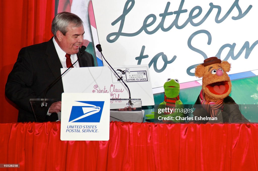U.S. Postal Service And The Muppets "Letters To Santa" Kick Off