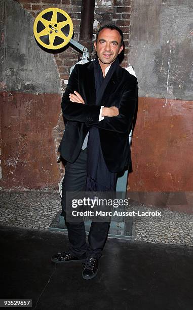 Nikos Aliagas poses for Greek Contemporary Cinema 6th Panorama at Le Cinema des Cineastes on December 1, 2009 in Paris, France.
