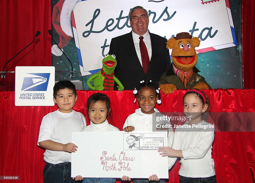 U.S. Postal Service And The Muppets "Letters To Santa" Kick Off