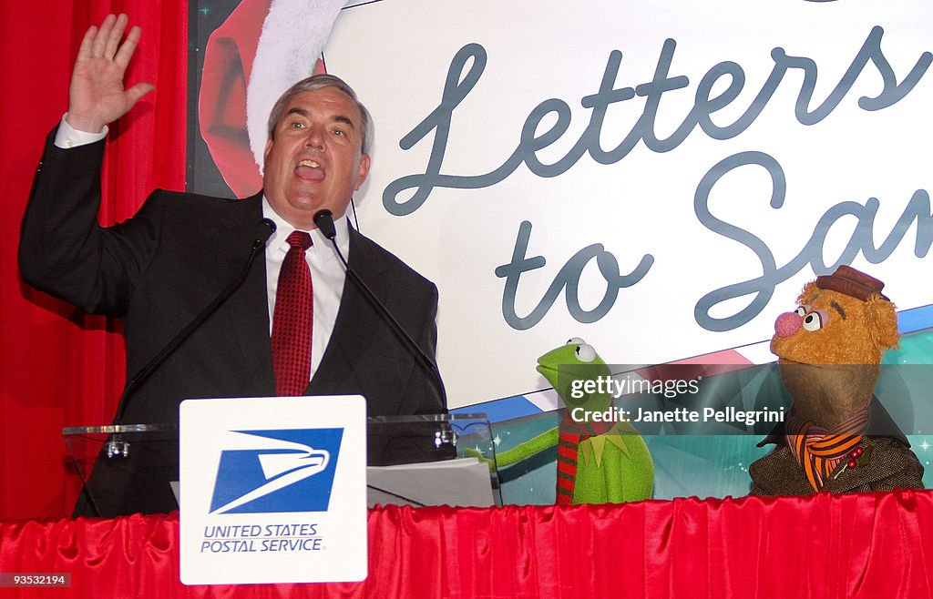 U.S. Postal Service And The Muppets "Letters To Santa" Kick Off