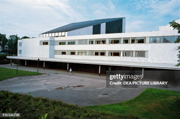 Lappia hall, by Alvar Aalto , Rovaniemi, Finland.