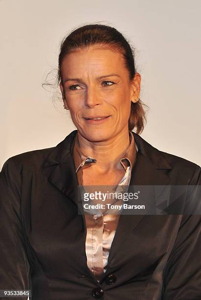 Princess Stephanie of Monaco attends the Gala and Auction for Fight Aids Monaco at the Meridien Beach Plazza on December 1, 2009 in Monte Carlo,...