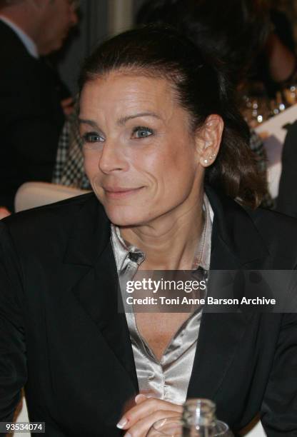 Princess Stephanie of Monaco attends the Gala and Auction for Fight Aids Monaco at the Meridien Beach Plazza on December 1, 2009 in Monte Carlo,...