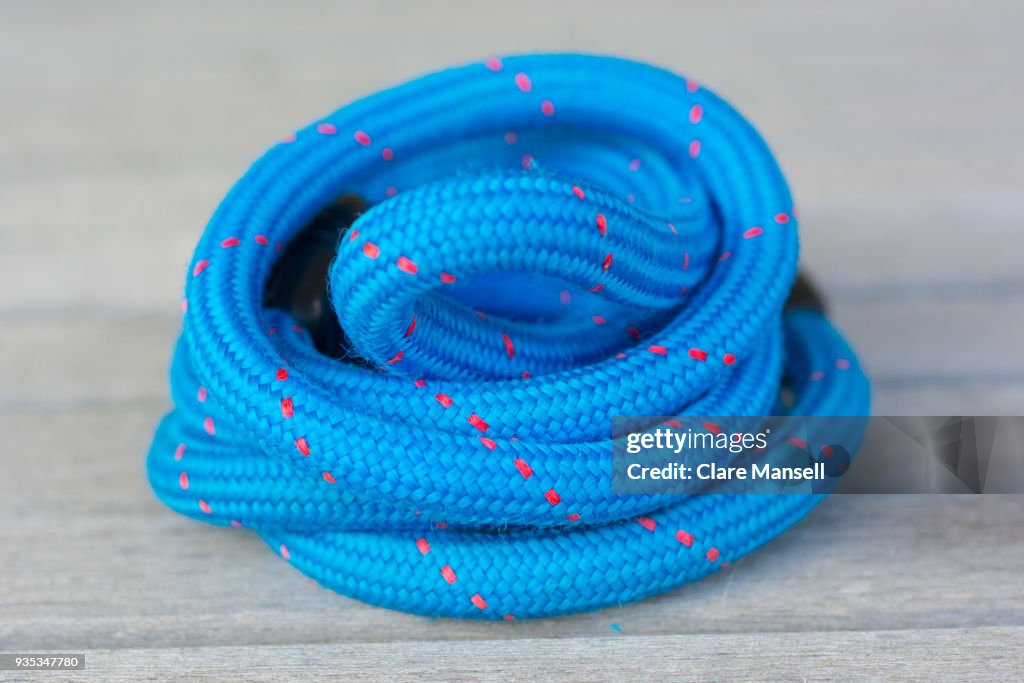Blue Rope High-Res Stock Photo - Getty Images