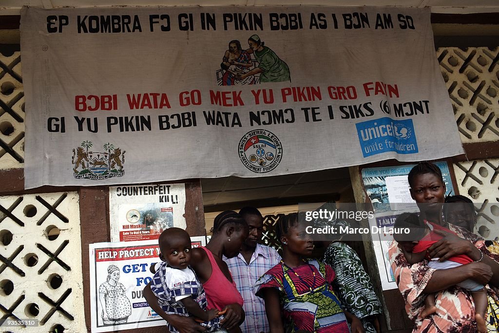 Pediatric Care Center in Sierra Leone