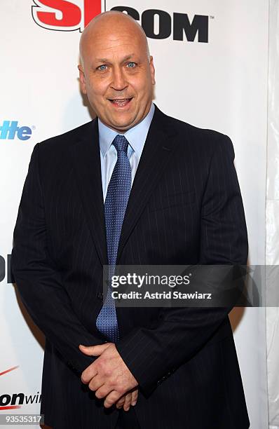 Former baseball player Cal Ripken, Jr attends the 2009 Sports Illustrated Sportsman of the Year Celebration at The IAC Building on December 1, 2009...
