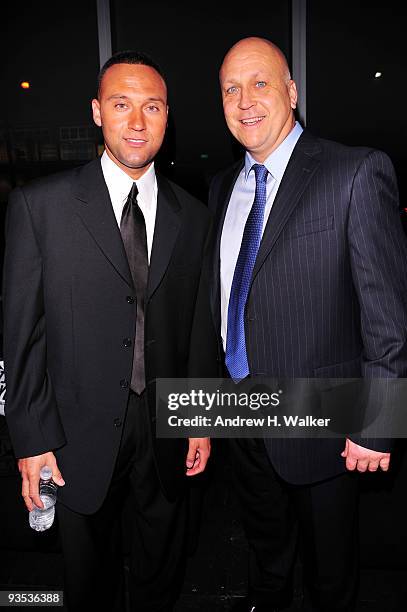 Sports Illustrated Sportsman of the Year Derek Jeter and Former MLB player Cal Ripken, Jr. Attend the 2009 Sports Illustrated Sportsman of the Year...