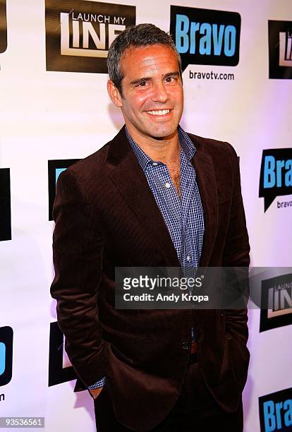 Bravo Sr. Vice President of Programming Andy Cohen attends Bravo's "Launch My Line" premiere party at Avenue on December 1, 2009 in New York City.