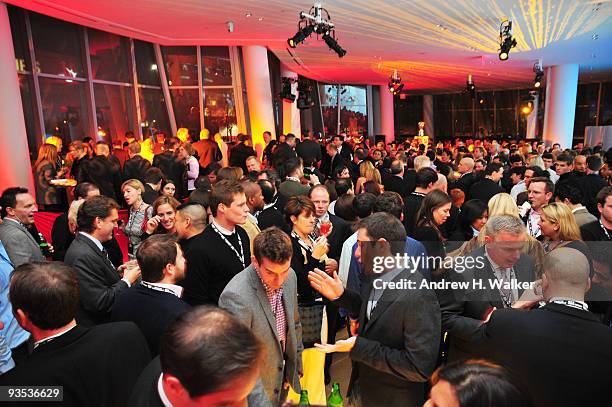General view of atmosphere at the 2009 Sports Illustrated Sportsman of the Year Celebration at The IAC Building on December 1, 2009 in New York City.