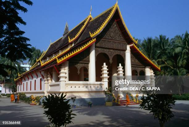 Wat Ong Teu Mahawihan , Vientiane, Laos.