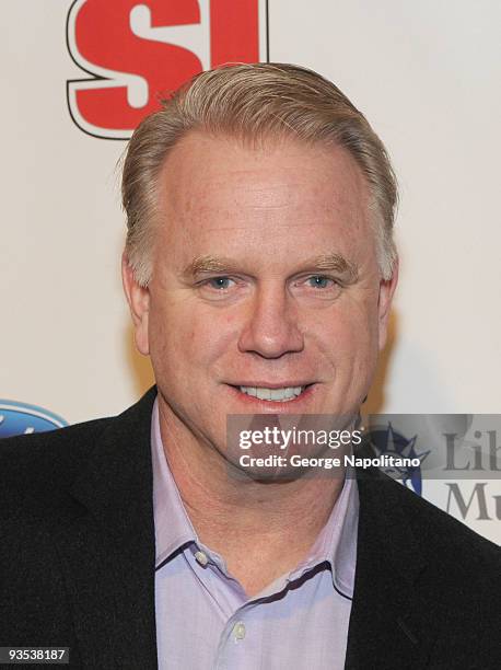 Boomer Esiason attends the 2009 Sports Illustrated Sportsman of the Year Celebration at The IAC Building on December 1, 2009 in New York City.