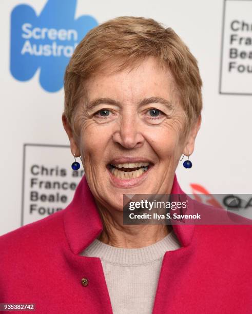 Deborah Richards attends "Breath" Premiere - Australian International Screen Forum at Francesca Beale Theater on March 20, 2018 in New York City.