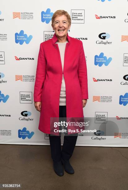 Deborah Richards attends "Breath" Premiere - Australian International Screen Forum at Francesca Beale Theater on March 20, 2018 in New York City.