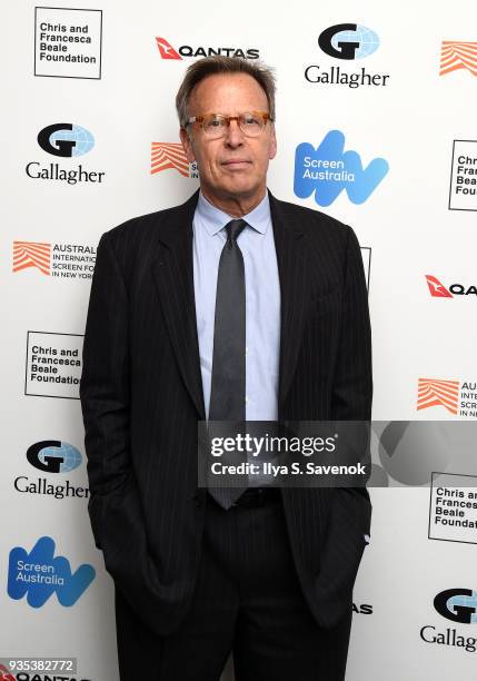 Producer Mark Johnson attends "Breath" Premiere - Australian International Screen Forum at Francesca Beale Theater on March 20, 2018 in New York City.