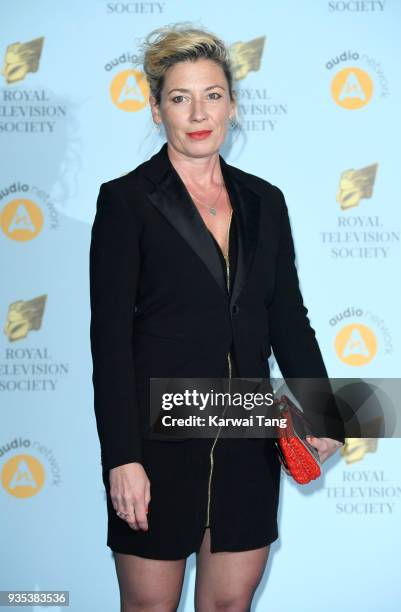 Kate Ashfield attends the RTS Programme Awards held at The Grosvenor House Hotel on March 20, 2018 in London, England.