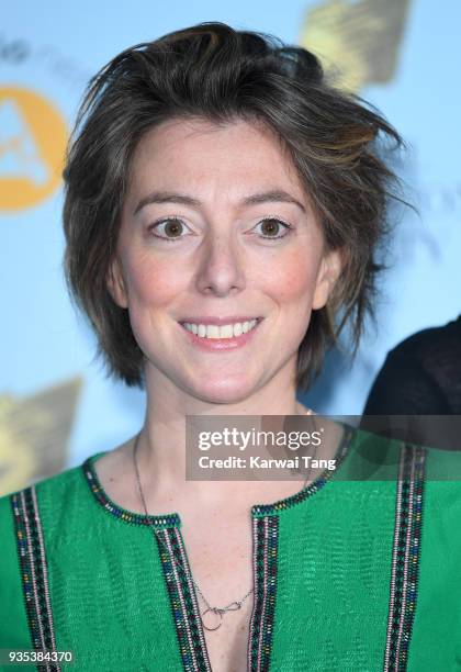 Nicole Taylor attends the RTS Programme Awards held at The Grosvenor House Hotel on March 20, 2018 in London, England.