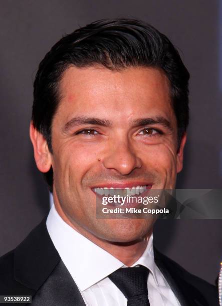 Actor Mark Consuelos attends the AID FOR AIDS International "My Hero Gala" 2009 at The Puck Building on December 1, 2009 in New York City.
