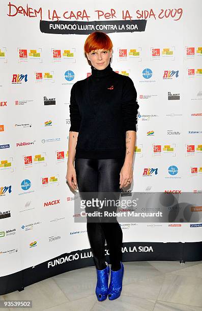 Bimba Bose attends the AIDS Fundraising Concert at the Palau de la Musica Catalana on December 1, 2009 in Barcelona, Spain.