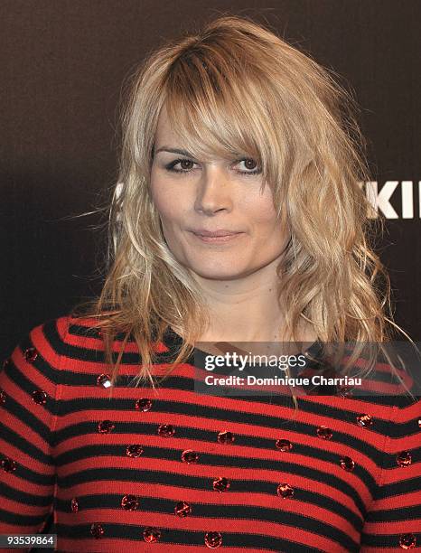 Actress Marina Hands attends Sonia Rykiel and H&M underwear collection launch at Grand Palais on December 1, 2009 in Paris, France.