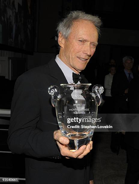 Director/actor Clint Eastwood attends the Museum of The Moving Image salutes Clint Eastwood at 583 Park on December 1, 2009 in New York City.