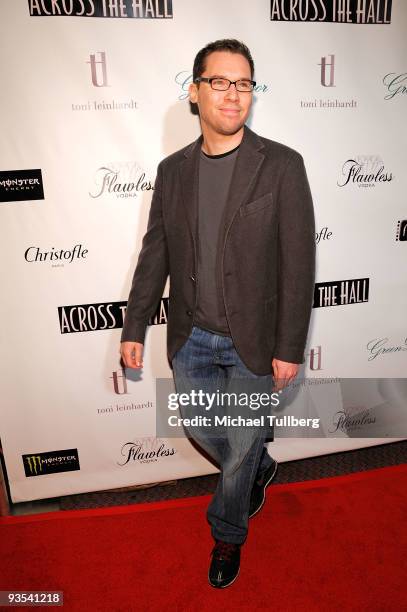 Director Brian Singer arrives at the premiere of "Across The Hall" on December 1, 2009 in Beverly Hills, California.