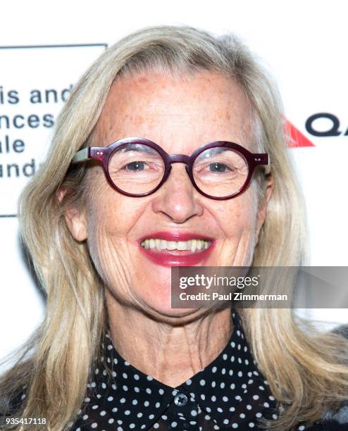 Director Gillian Armstrong attends the "Breath" premiere during the Australian International Screen Forum at Francesca Beale Theater on March 20,...