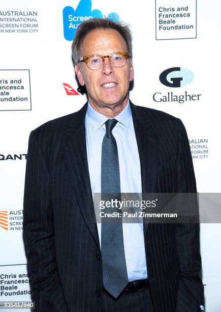 Producer Mark Johnson attends the the "Breath" premiere during the Australian International Screen Forum at Francesca Beale Theater on March 20, 2018...
