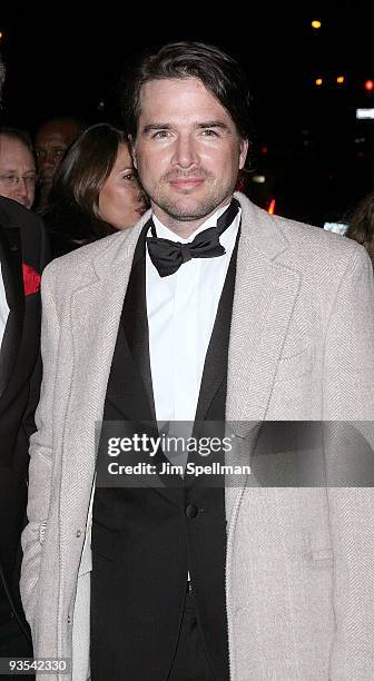 Matthew Settle attends the Museum of The Moving Image salute to Clint Eastwood on December 1, 2009 in New York City.