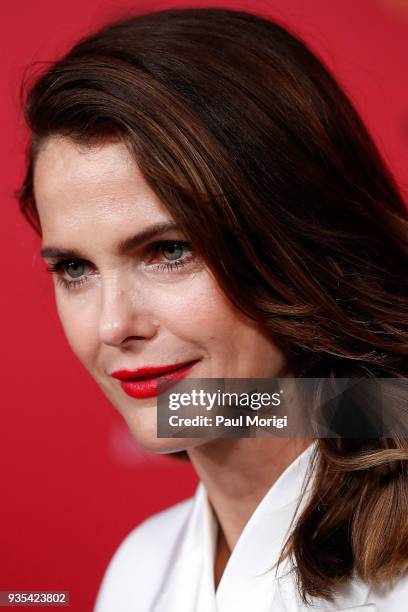 Actress Keri Russell attends the Washington, D.C. Premiere of FX Networks' "The Americans" at The Newseum on March 20, 2018 in Washington, D.C.