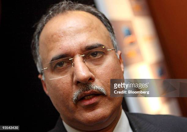 Anil Sardana, managing director of Tata Teleservices Ltd., speaks at a news conference in New Delhi, India, on Wednesday, Dec. 2, 2009. India's 11...