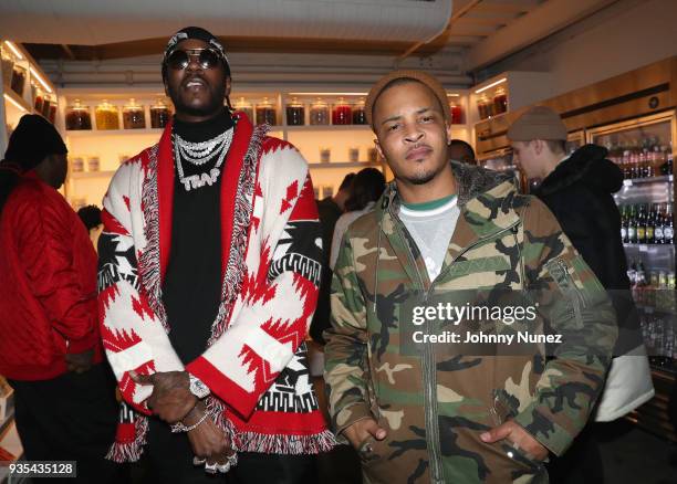 Chainz and T.I. Attend the"Rapture" Netflix Original Documentary Series, Special Screening at The Metrograph, New York at Metrograph on March 20,...