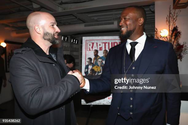 Directors Ben Selkow and Marcus A. Clarke attend the"Rapture" Netflix Original Documentary Series, Special Screening at The Metrograph, New York at...