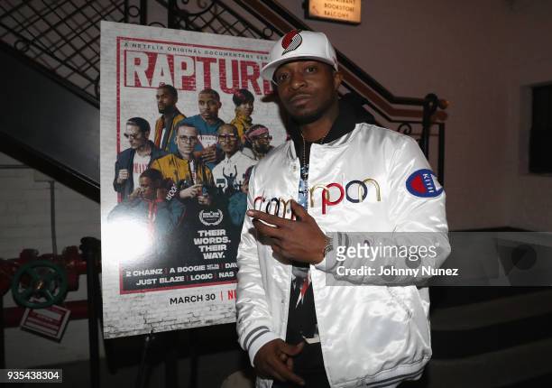 Rapper Jungle attends the"Rapture" Netflix Original Documentary Series, Special Screening at The Metrograph, New York at Metrograph on March 20, 2018...
