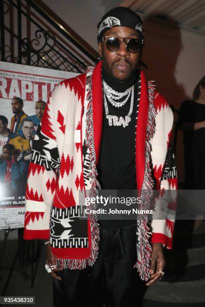 Chainz attends the"Rapture" Netflix Original Documentary Series, Special Screening at The Metrograph, New York at Metrograph on March 20, 2018 in New...