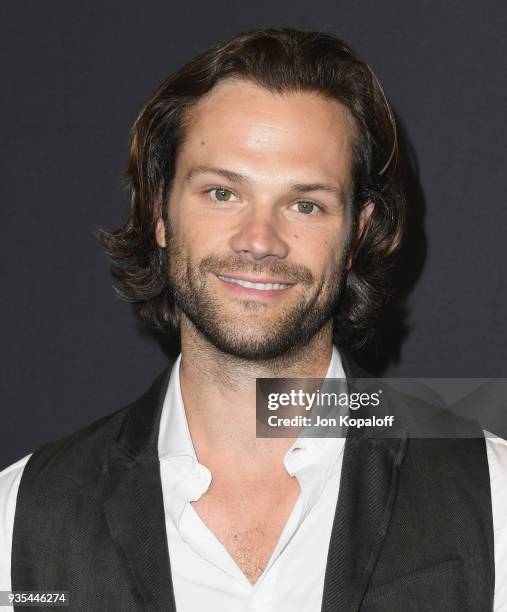 Jared Padalecki attends the 2018 PaleyFest Los Angeles - CW's "Supernatural" at Dolby Theatre on March 20, 2018 in Hollywood, California.