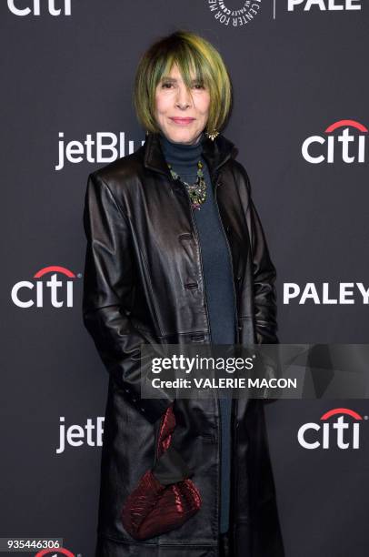 Executive producer Eugenie Ross-Leming attends The 2018 PaleyFest screening of CW's Supernatural at the Dolby Theater on March 20 in Hollywood,...