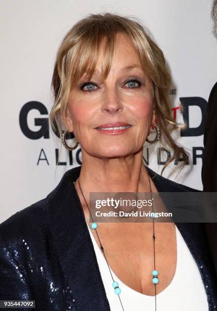 Actress Bo Derek attends the "God's Not Dead: A Light in Darkness" premiere at American Cinematheque's Egyptian Theatre on March 20, 2018 in...