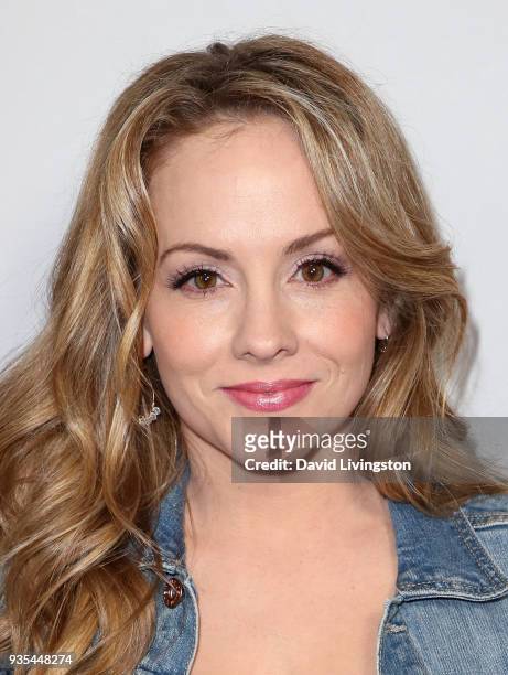 Actress Kelly Stables attends the "God's Not Dead: A Light in Darkness" premiere at American Cinematheque's Egyptian Theatre on March 20, 2018 in...