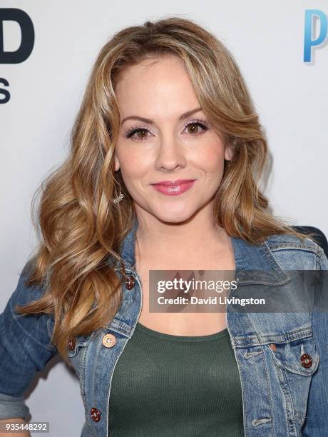 Actress Kelly Stables attends the "God's Not Dead: A Light in Darkness" premiere at American Cinematheque's Egyptian Theatre on March 20, 2018 in...