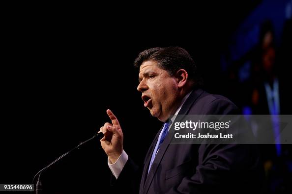 Democratic Gubernatorial Candidate For Governor J.B. Pritzker Holds Primary Night Event In Chicago Democratic Gubernatorial Candidate For Governor J.B. Pritzker Holds Primary Night Event In Chicago
