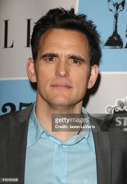 Actor Matt Dillon attends the Film Independent Spirit Award nominations press conference at Sofitel Hotel on December 1, 2009 in Los Angeles,...