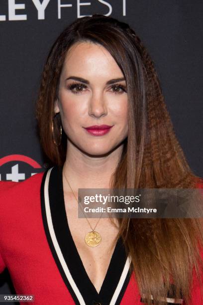 Danneel Ackles attends the Paley Center for Media's 35th Annual PaleyFest Los Angeles "Supernatural" at Dolby Theatre on March 20, 2018 in Hollywood,...