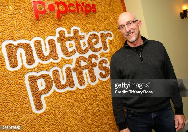Popchips CEO Paul Davis attends the launch of Popchips' Nutter Puffs at the Chateau Marmont on March 20, 2018 in Los Angeles, California.