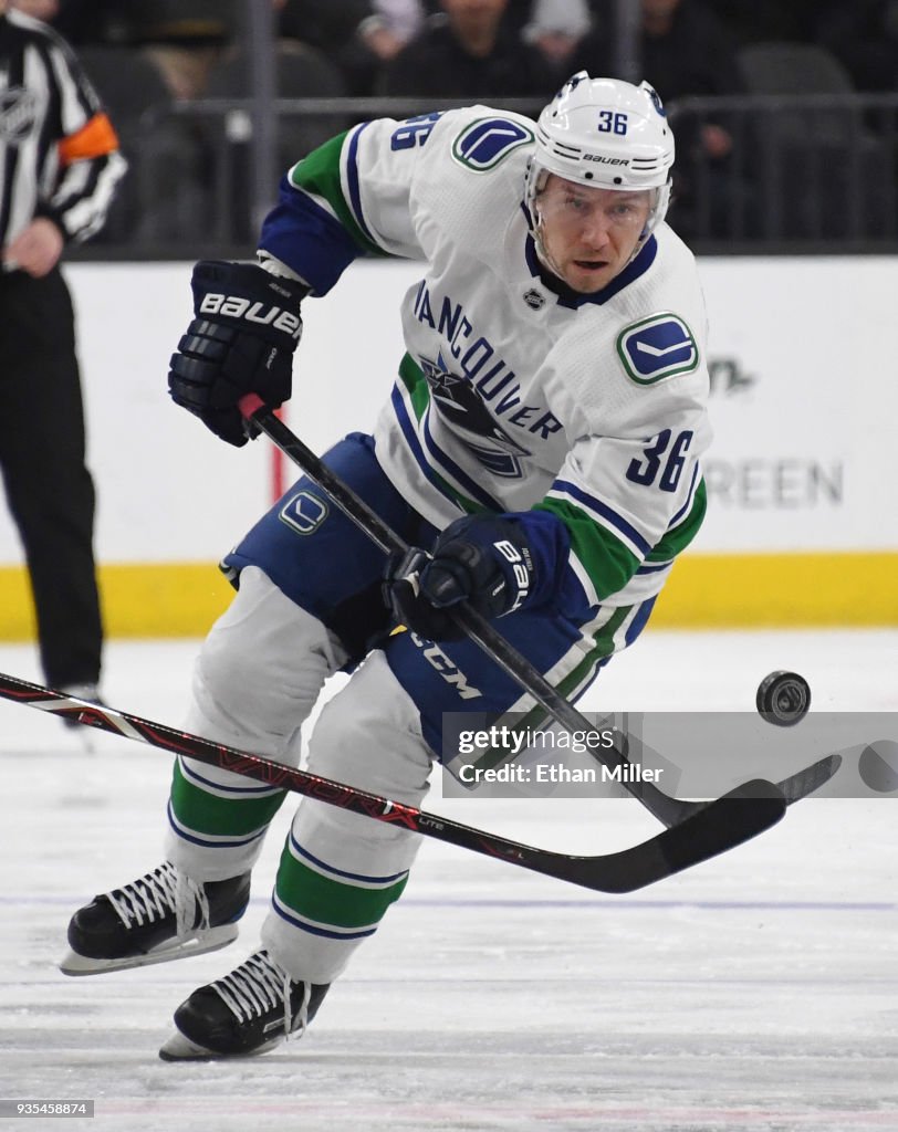 Vancouver Canucks v Vegas Golden Knights