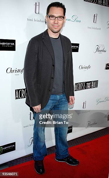 Director Bryan Singer attends "Across The Hall" Los Angeles Premiere at Laemmle's Music Hall 3 on December 1, 2009 in Beverly Hills, California.