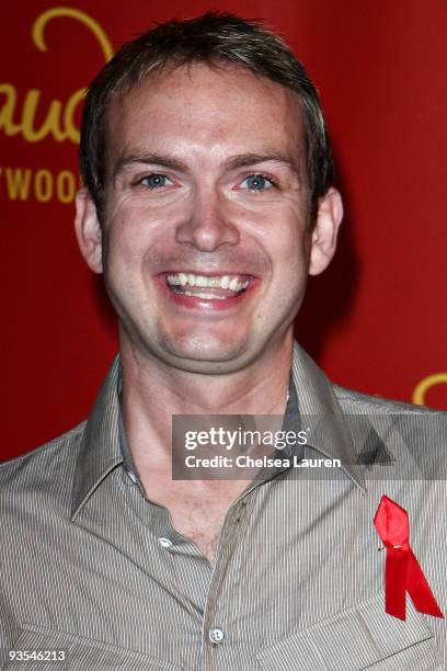 Michael Dean Shelton attends the annual Mattel Children's Hospital holiday party at Madame Tussaud's on December 1, 2009 in Hollywood, California.